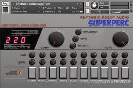 Rhythmic Robot Audio Superperc