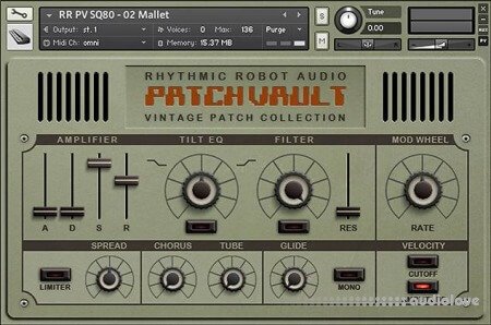 Rhythmic Robot Audio PatchVault SQ-80 Factory Set