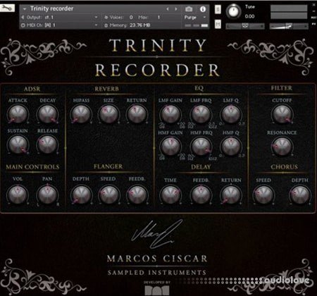 Marcos Ciscar Trinity Recorder