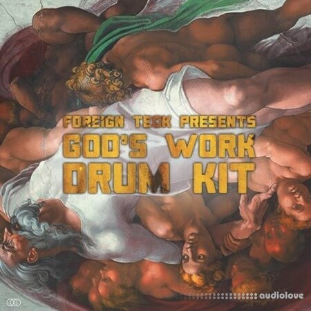 Foreign Teck Presents Gods Work Drumkit