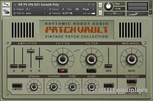 Rhythmic Robot Audio PatchVault Jupi6 Factory Set