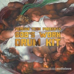 Foreign Teck Presents Gods Work Drumkit