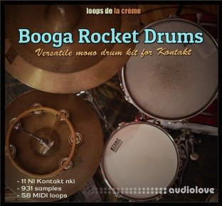 Loops De La Creme Booga Rocket Drums