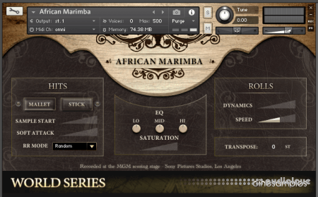 Cinesamples African Marimba and Udu