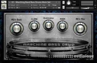 Dream Audio Tools MBD Marching Bass Drums