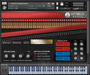 Antiquity Music Electric Harpsichord