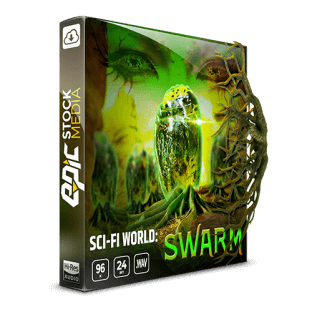 Epic Stock Media Sci-fi World Swarm Game Ambience Loop Library