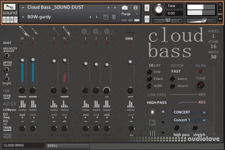 Sound Dust Cloud Bass