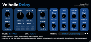 Valhalla DSP ValhallaDelay