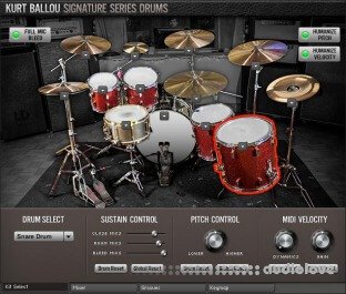 Room Sound Kurt Ballou Signature Series Drums