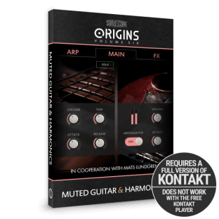 Sonuscore Origins Vol.6: Muted Guitar and Harmonics