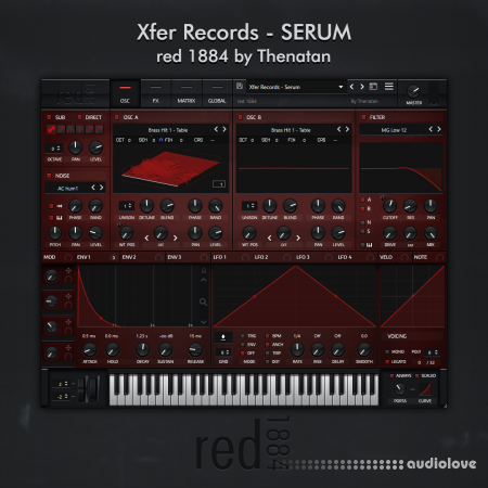 Thenatan Xfer Records Red 1884