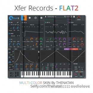 Thenatan Xfer Records Flat2 Multi Color