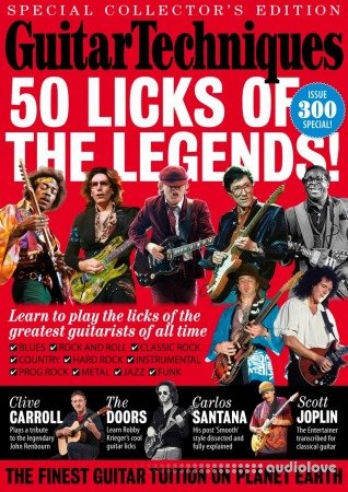 Guitar Techniques 50 Licks Of The Legends 2019