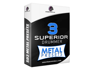 Presets For All METAL PRESETS Superior Drummer 3 Presets Pack