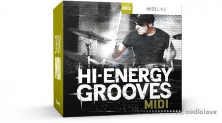 Toontrack Hi-Energy Grooves MiDi