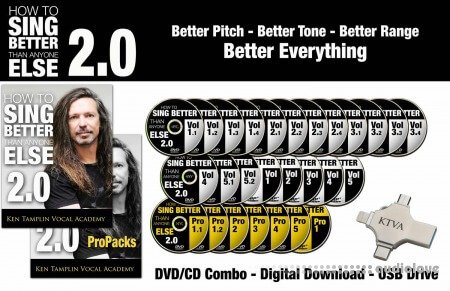 Ken Tamplin Vocal Academy How To Sing Better Than Anyone Else 2.0 Pro Bundle