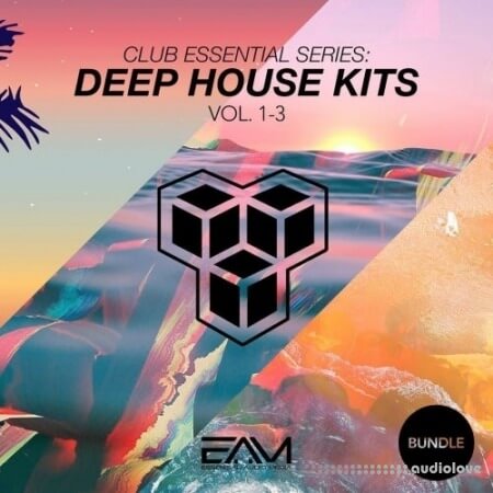 Essential Audio Media Club Essential Series Deep House Kits Vol.1-3 Bundle