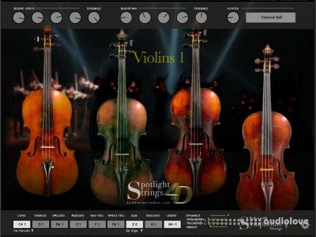 Kirk Hunter Spotlight Strings 4D