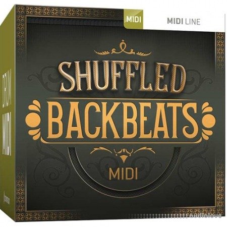 Toontrack Shuffled Backbeats MiDi