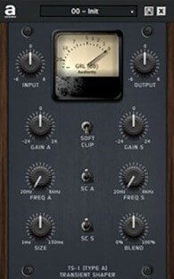 Audiority TS-1 Transient Shaper