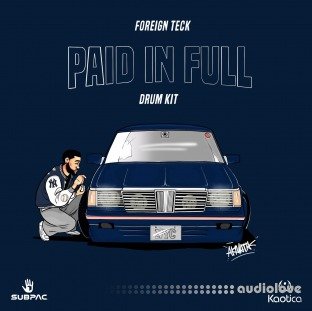 Foreign Teck Presents Paid In Full Drumkit