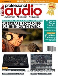 Professional Audio Januar 2020