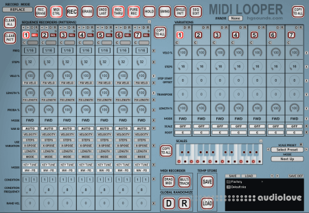 HGSounds Midi Looper for Kontakt