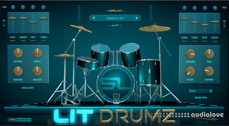 StudioLinkedVST Lit Drumz