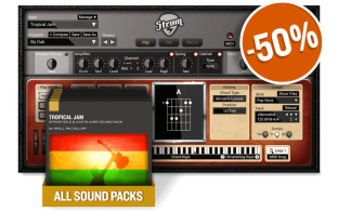 Applied Acoustics Systems Tropical Jam Strum GS-2 Soundpack