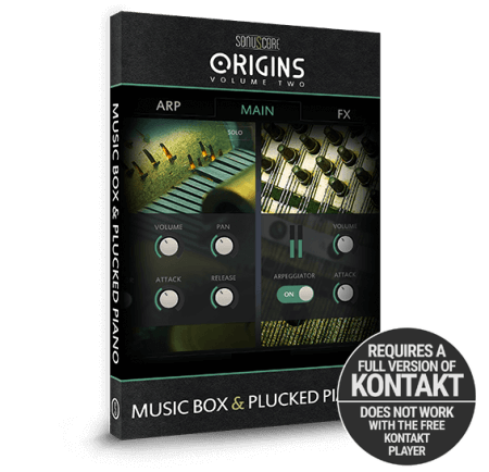 Sonuscore Origins Vol.2 Music Box and Plucked Piano