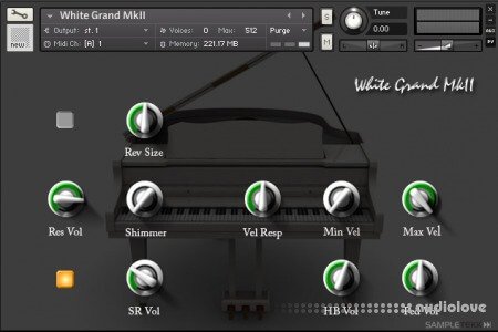 Sampletekk White Grand MkII