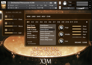 Strezov Sampling Orchestral Percussion X3M