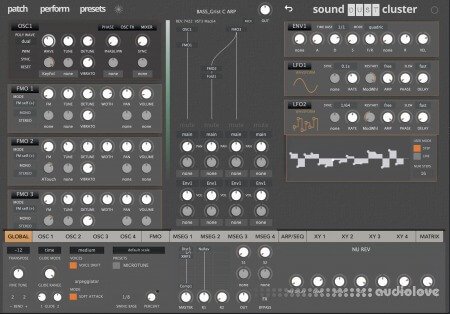 sound DUST CLUSTER earfruits