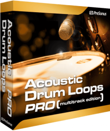 Presonus Acoustic Drum Loops Pro Vol.01 Rock Pop 01 SOUNDSET