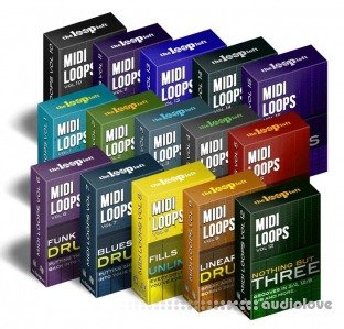 The Loop Loft Midi Drum Loop Bundle