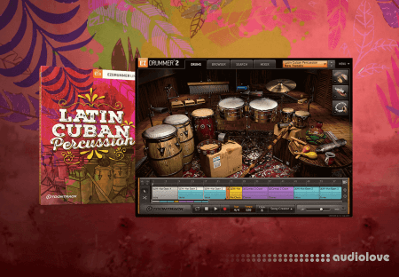 Toontrack Latin Cuban Percussion EZX