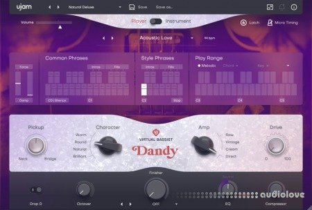 UJAM Virtual Bassist DANDY