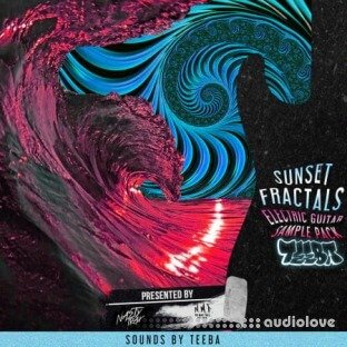 NastyTrax Teeba Sunset Fractals Electric Guitar Sample Pack