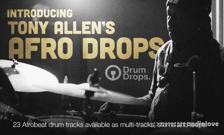 DrumDrops Tony Allens Afro Drops Loops Pack