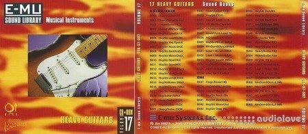 E-MU Classic Series Vol.17 Heavy Guitars