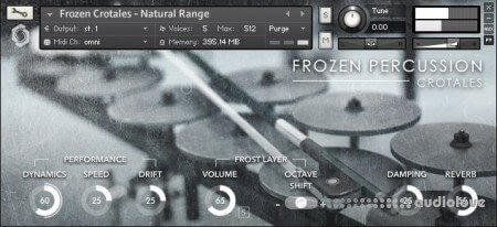 Fracture Sounds Frozen Percussion Crotales