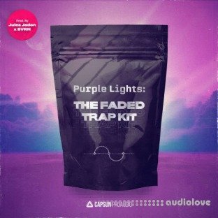 Capsun ProAudio Purple Lights The Faded Trap Kit