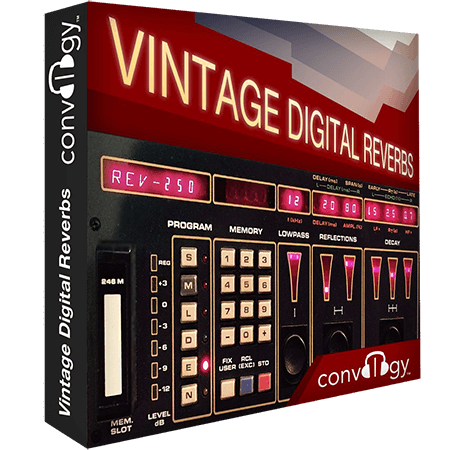 Presonus Convology Vintage Digital Reverbs (Impulse Bounce)