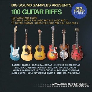 Big Sound Samples 100 Guitar Riffs