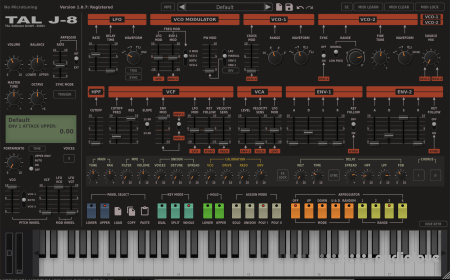 Tal Software Tal-J-8 Jupiter 8 Emulator