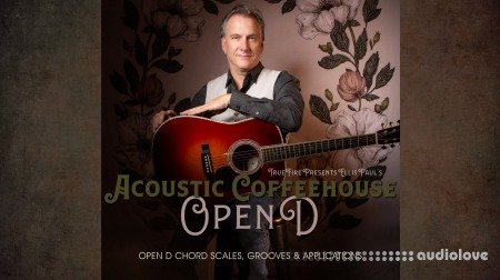 Truefire Ellis Paul Acoustic Coffeehouse Open D