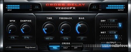 VescoFX Cross Delay