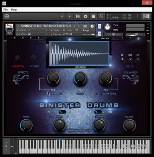 Vip Soundlab Sinister Drums HD