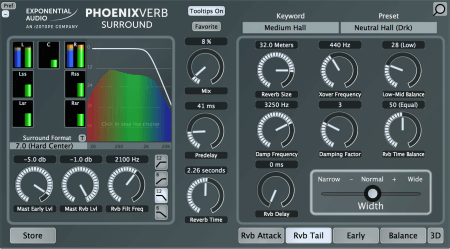 Exponential Audio PhoenixVerb Surround